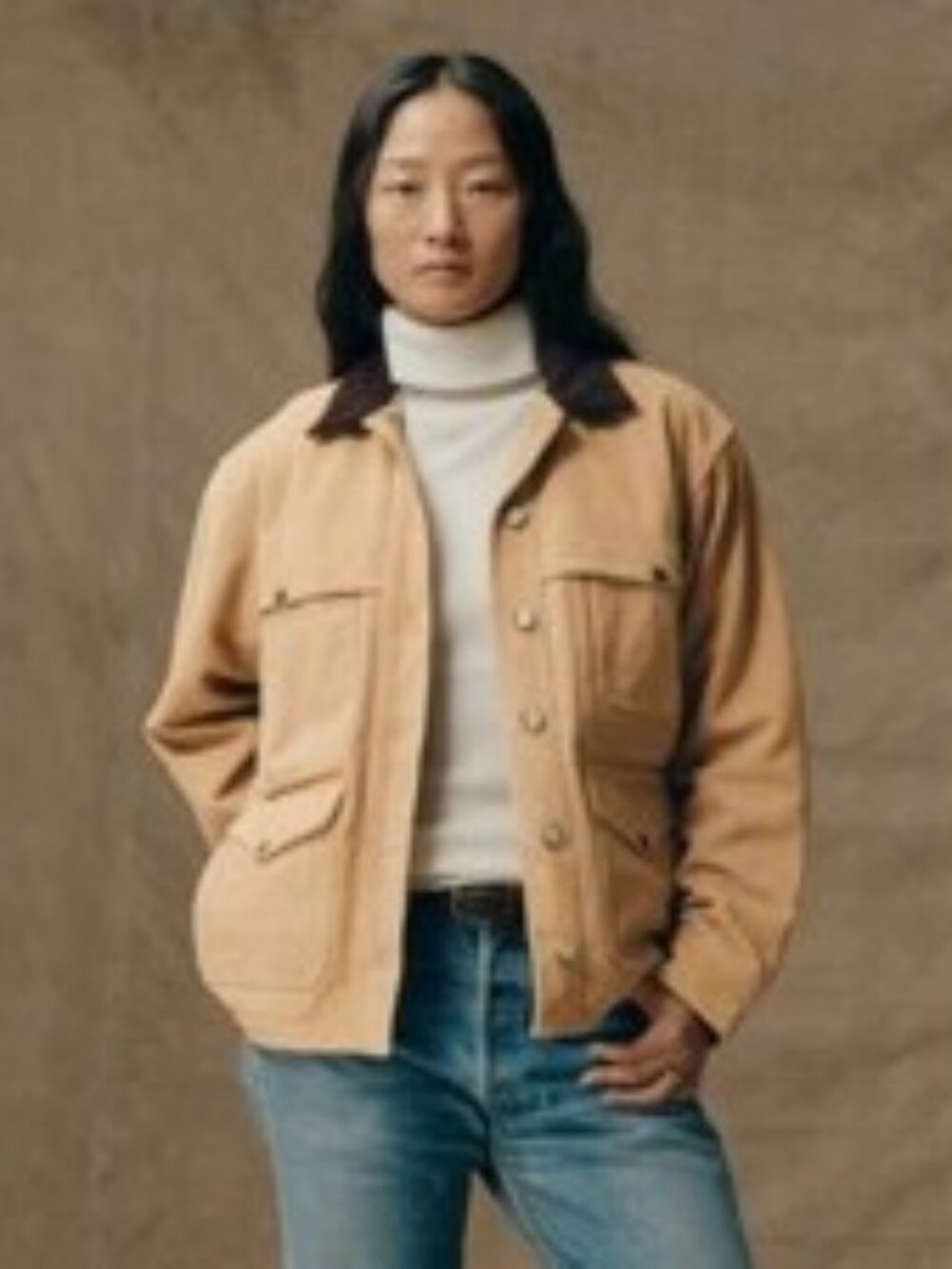 Limited Edition Women’s Suede Leather Cruiser Jacket